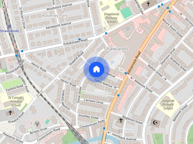 Apartment for rent in Shawmoss, Glasgow