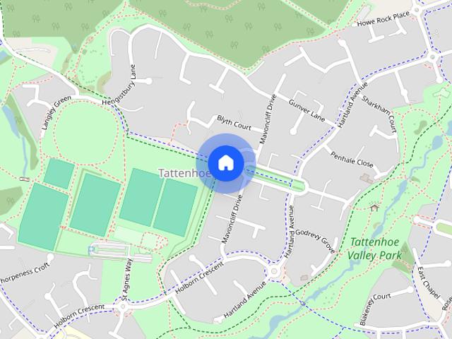 House for rent in Shenley Brook End, Milton Keynes