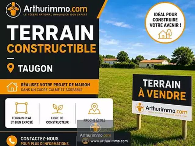 Terrain vente à La Rochelle, Cramchaban