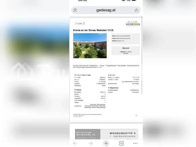 Apartment mieten in Krems an der Donau, Niederösterreich