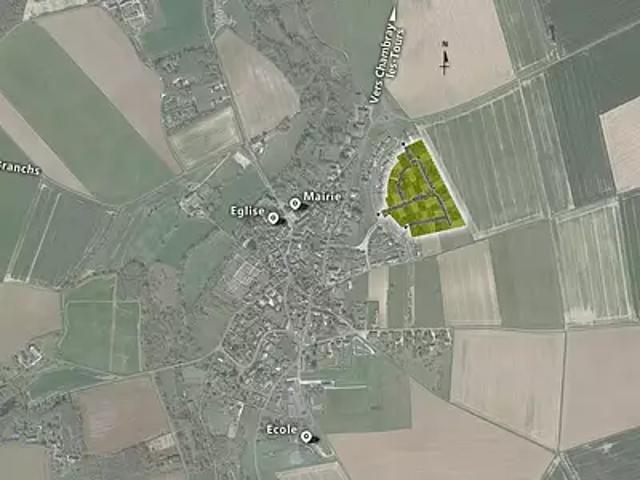 Terrain vente à Loches, Tauxigny