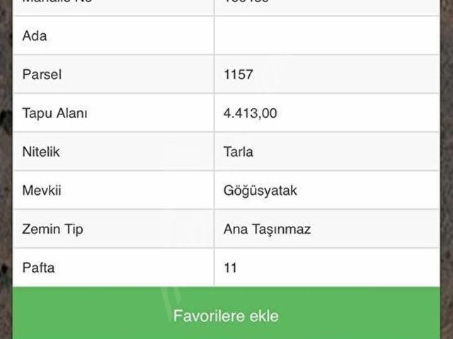 Aydoğdu, Tavas içerisinde satılık Arsa
