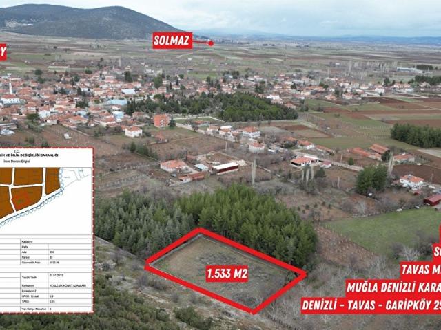 Denizli içerisinde satılık Tarla