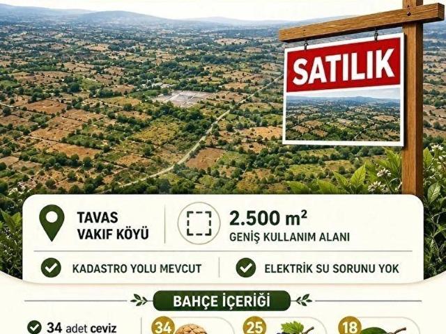 Tavas içerisinde satılık Arsa