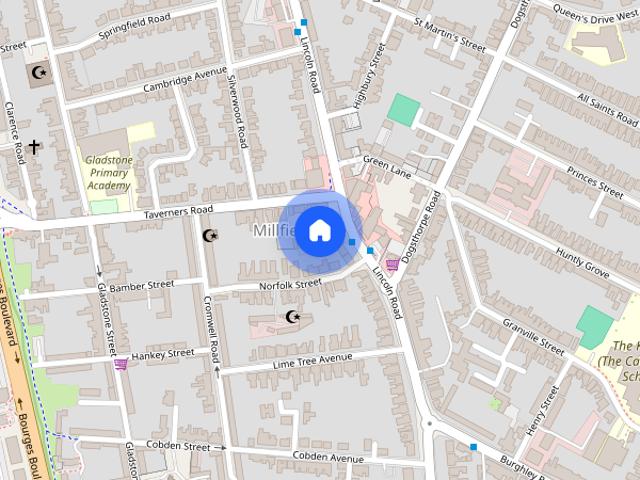 Apartment for rent in Millfield, Peterborough