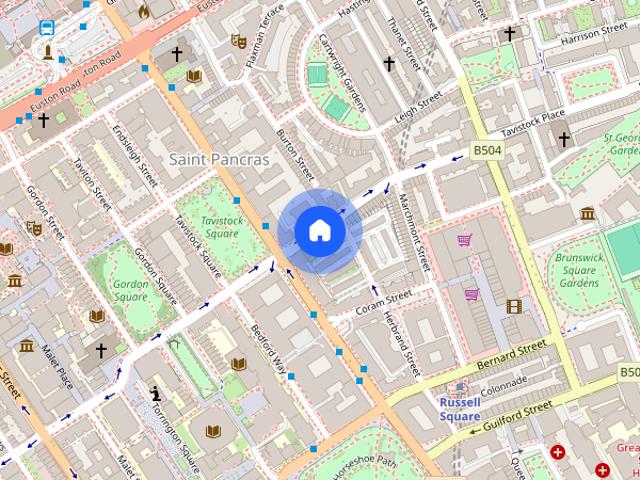 Apartment for rent in Bloomsbury, Saint Pancras