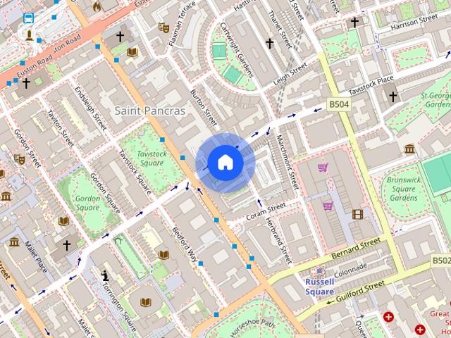 Apartment for rent in Bloomsbury, Saint Pancras