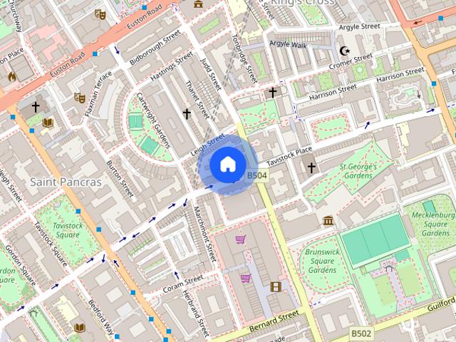 Apartment for rent in Bloomsbury, King's Cross