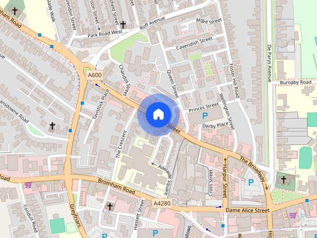 Apartment for rent in Harpur, Bedford
