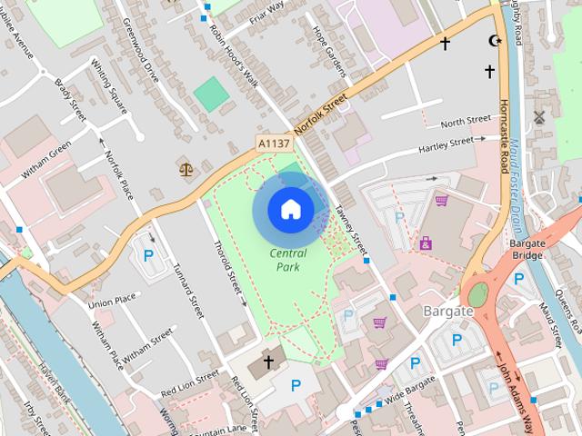 Apartment for rent in Bargate, Boston
