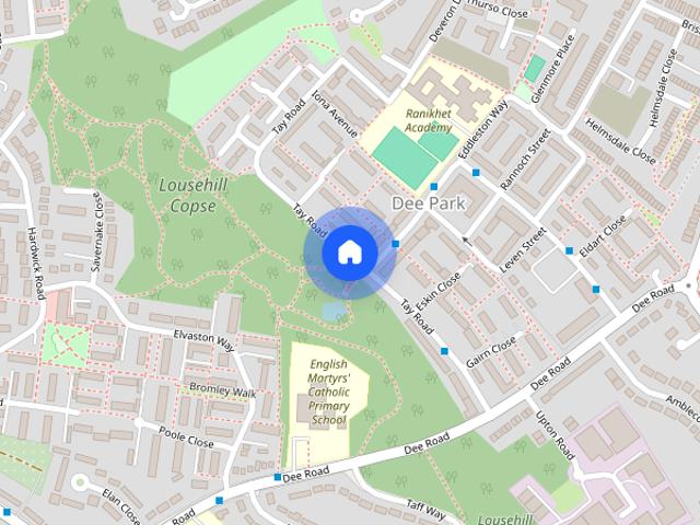 House for rent in Dee Park, Reading