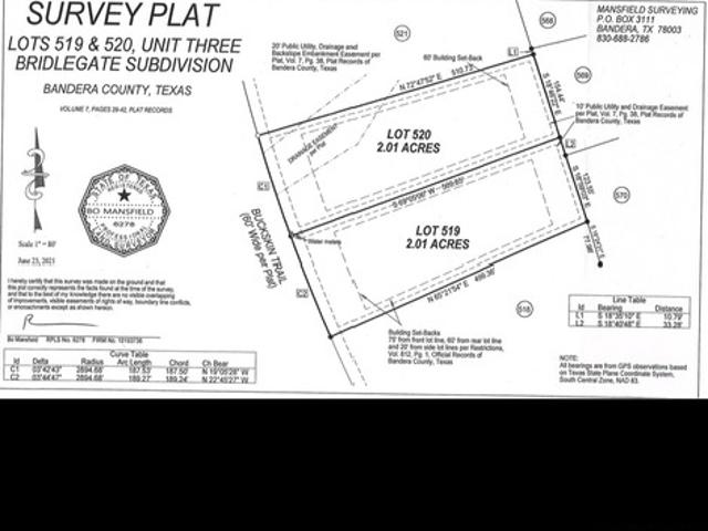 Land for sale in Bandera, Texas