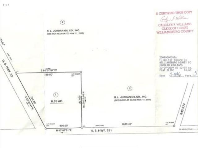 Property for sale in Greeleyville, South Carolina
