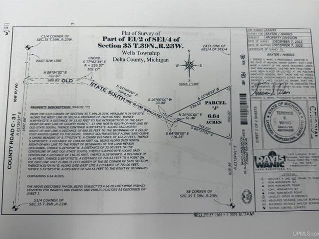 Land for sale in Escanaba, Michigan