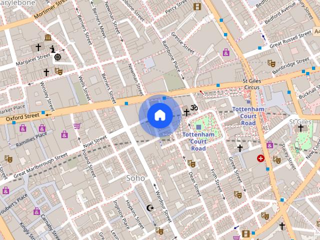 Apartment for rent in Soho, Greater London