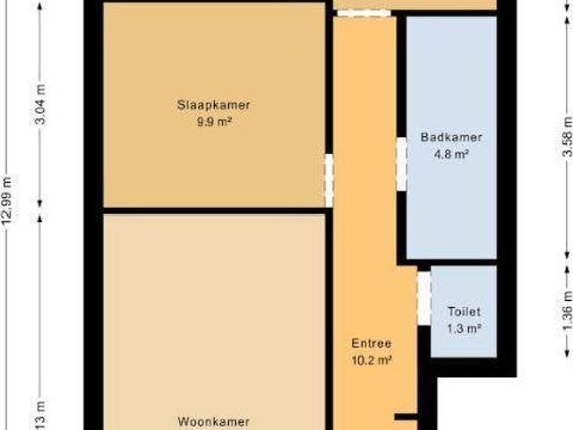Appartement te huur in Bergen op Zoom, Bergen Op Zoom