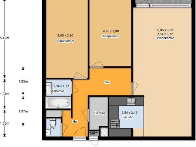 Appartement te huur in Heerlen, Limburg