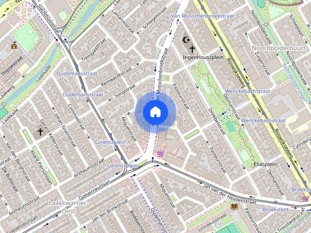 Appartement te huur in Lorentzplein, Laak