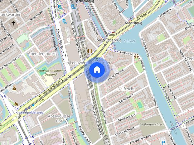 Studio te huur in Schieweg, Delft