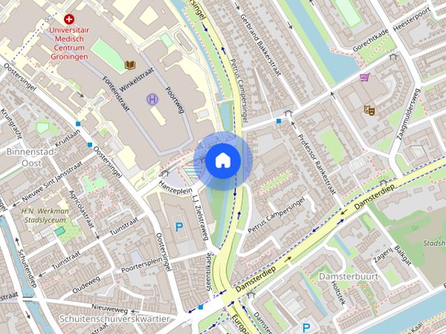 Appartement te huur in Centrum, Groningen