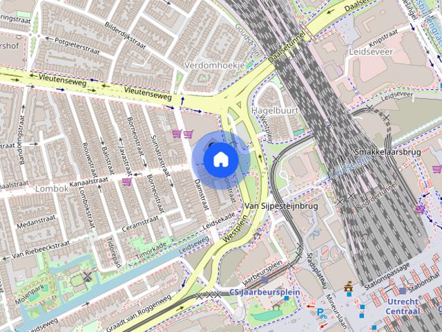 Appartement te huur in Lombok, Leidseweg, Utrecht
