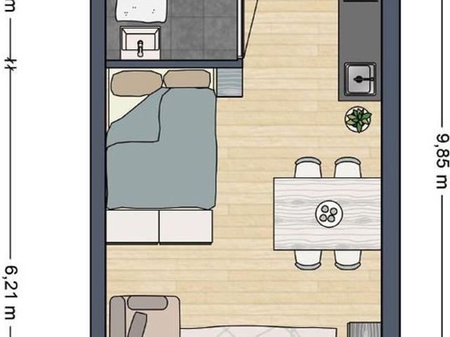 Studio te huur in Amsterdam, Noord Studio te huur in Amsterdam, Noord