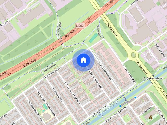 Studio te huur in Bouwmeesterbuurt, Almere-haven