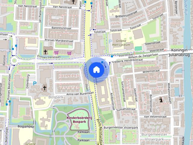 Appartement te huur in Hoge Zijde, Alphen aan den Rijn