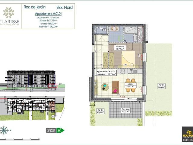 Appartement vente à Arlon , Wallonie