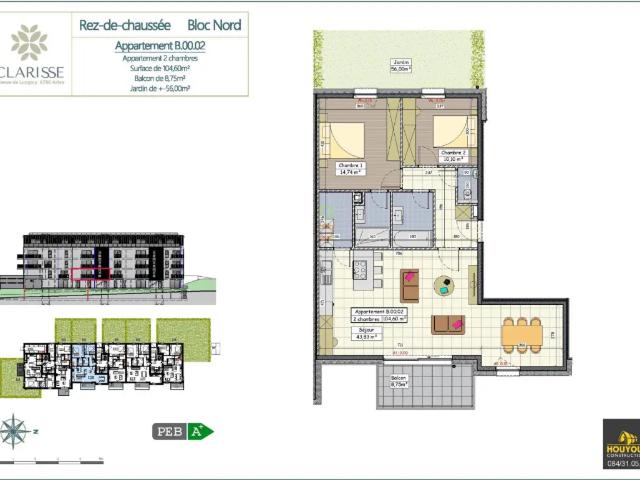 Appartement vente à Arlon , Wallonie