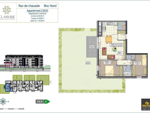 Appartement vente à Arlon , Wallonie