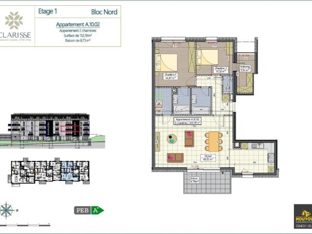 Appartement vente à Arlon , Wallonie