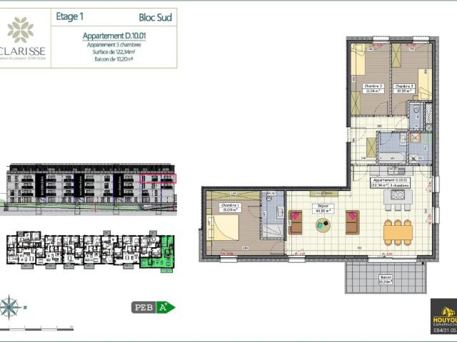Appartement vente à Arlon , Wallonie