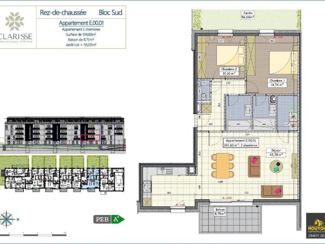 Appartement vente à Arlon , Wallonie