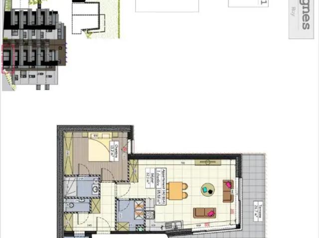 Appartement vente à Huy, Wallonie