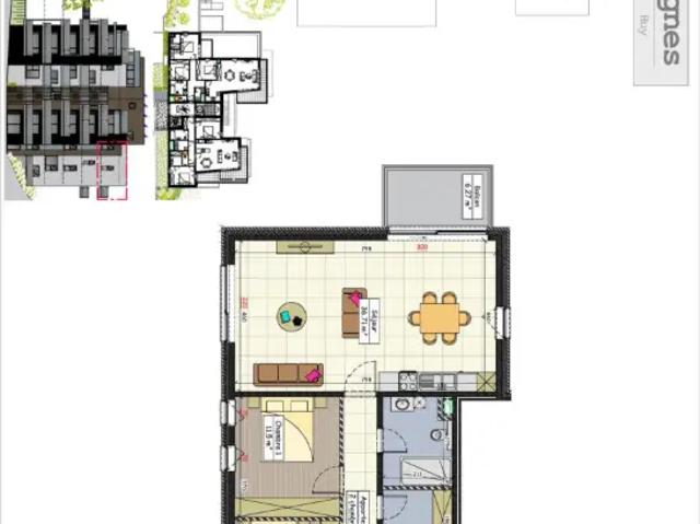 Appartement vente à Huy, Wallonie