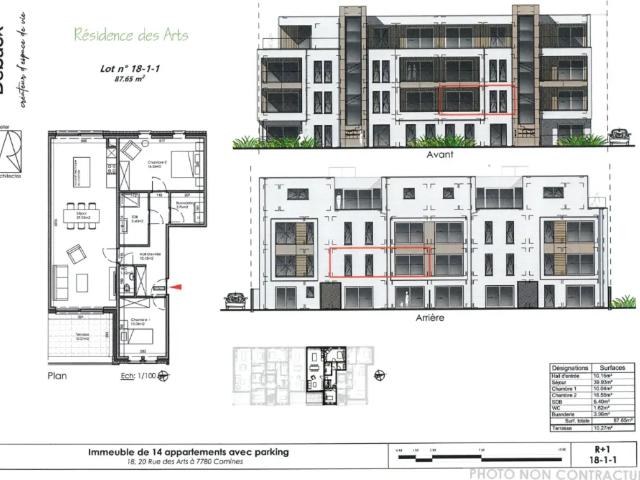 Appartement vente à Comines-warneton, Wallonie
