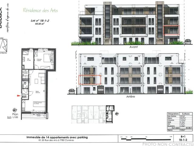 Appartement vente à Comines-warneton, Wallonie