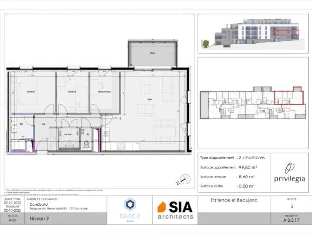 Appartement vente à Liège, Wallonie