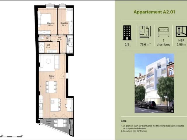Appartement vente à Centre, Liège
