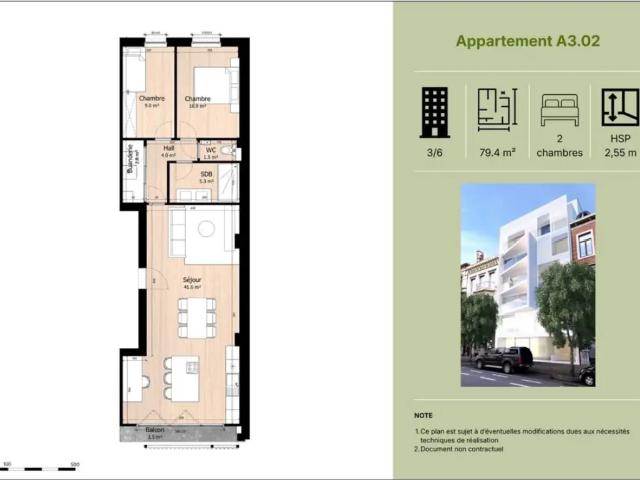 Appartement vente à Centre, Liège
