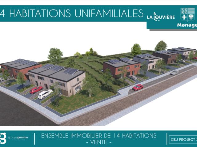 Maison vente à La Louvière, Wallonie