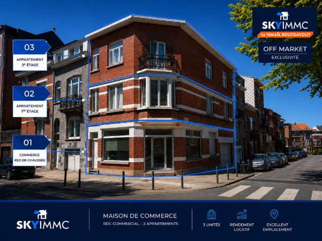 Maison vente à Schaarbeek, Bruxelles