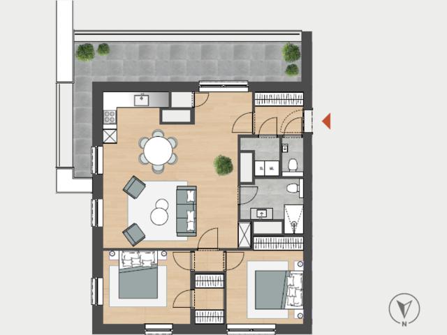 Penthouse vente à Liège, Wallonie