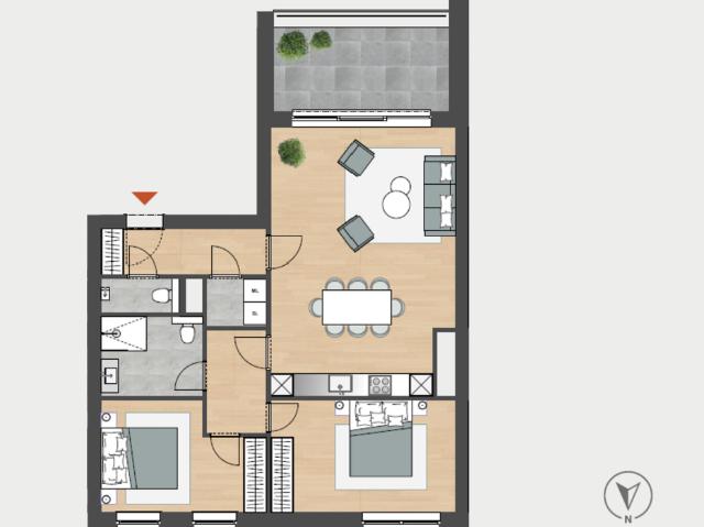 Penthouse vente à Liège, Wallonie