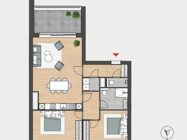 Penthouse vente à Liège, Wallonie