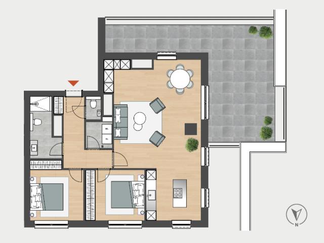 Penthouse vente à Liège, Wallonie