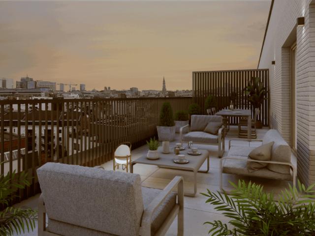 Penthouse vente à Brussel, Bruxelles