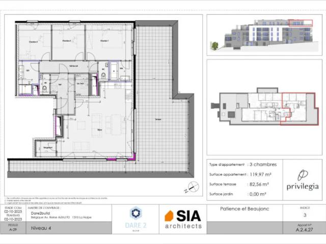 Penthouse vente à Liège, Wallonie