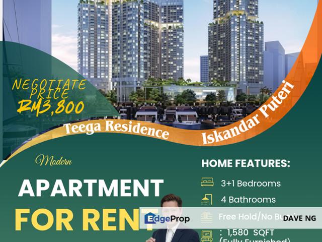 Condominium for rent in Bukit Ledang, Johor